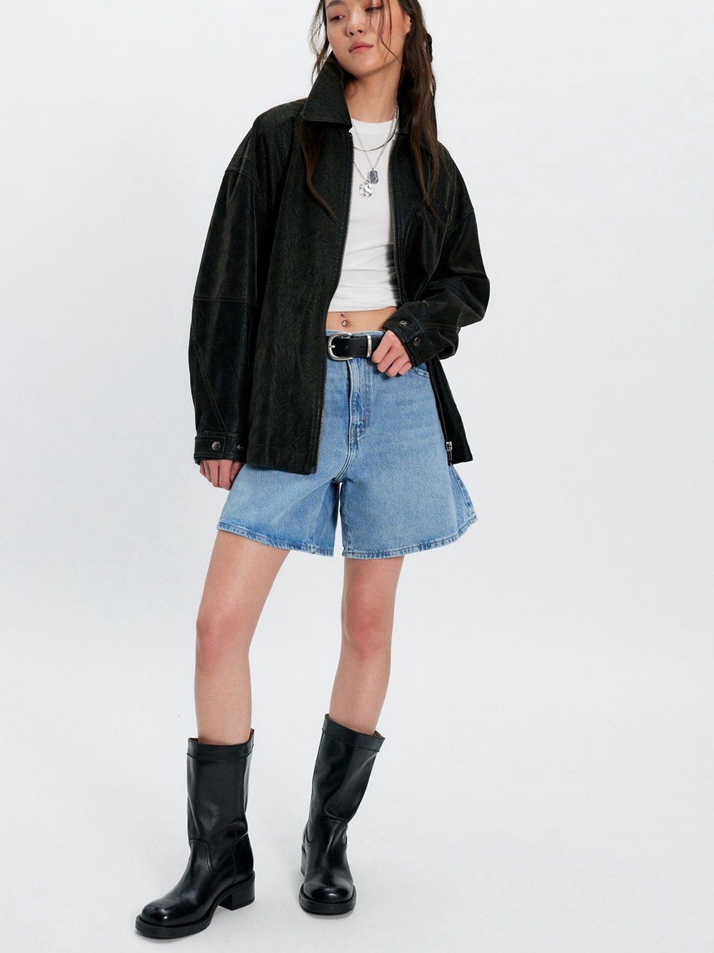Levi's Light Blue Denim Jean Shorts